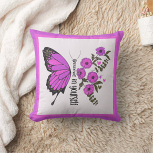 Believe in yourself cushion