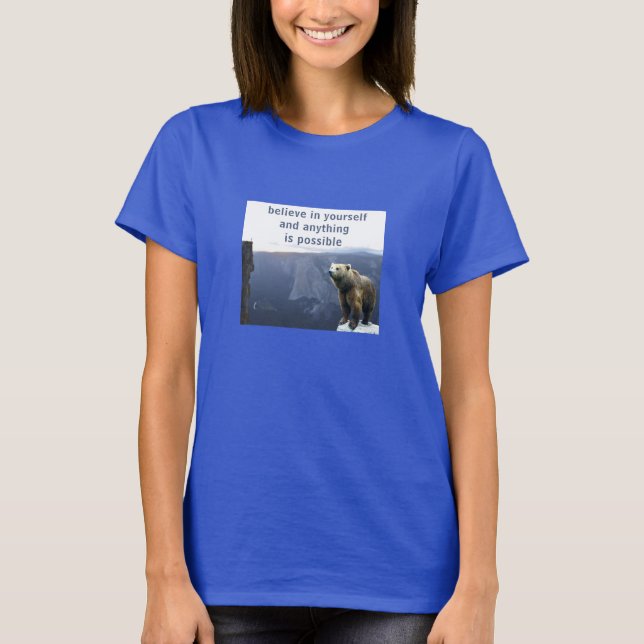  Believe in Yourself (dark) T-Shirt (Front)