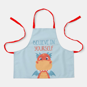 Believe In Yourself Dragon Apron