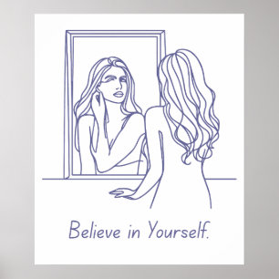 Believe in Yourself – Empowerment Poster