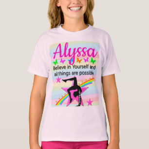 BELIEVE IN YOURSELF GYMNASTICS DESIGN T-Shirt