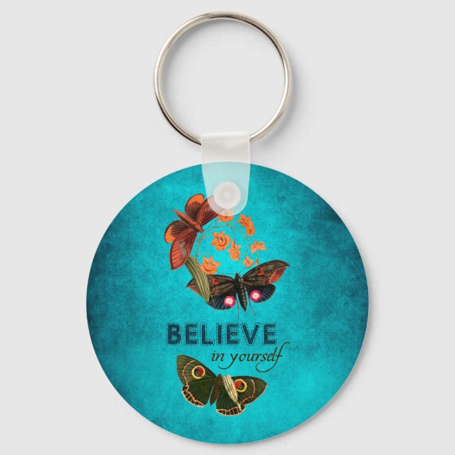Believe In Yourself Key Ring (Front)