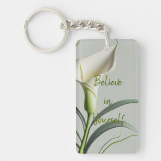 Believe in Yourself keychain