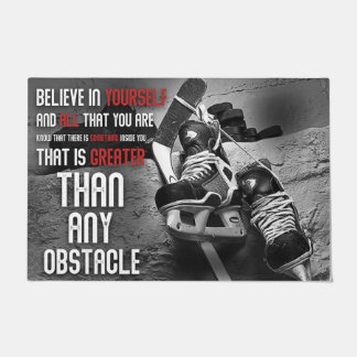 Believe In Yourself Mat, Cool Motivation  Doormat
