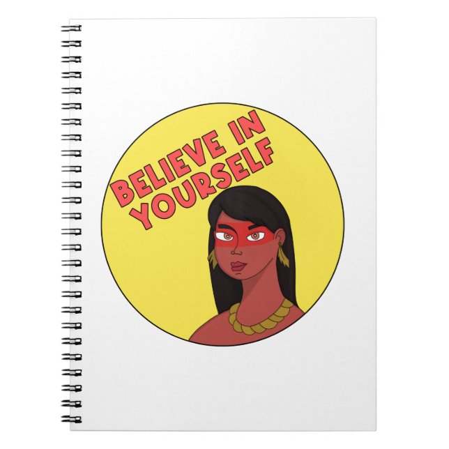 Believe in Yourself Notebook (Front)