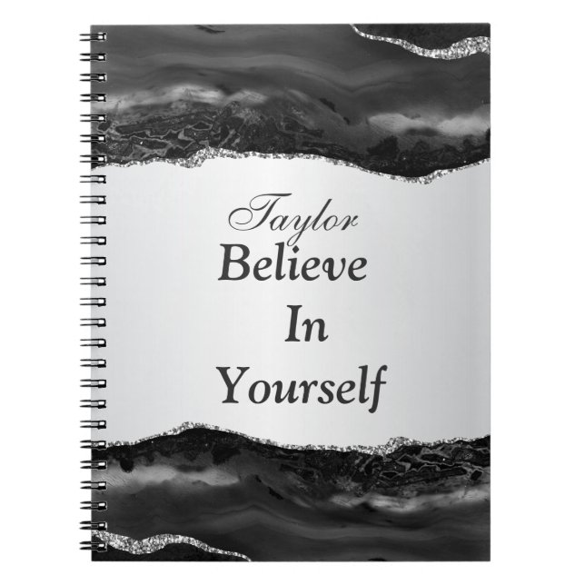Believe In Yourself Notebook (Front)