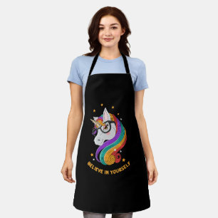 Believe In Yourself Unicorn Apron