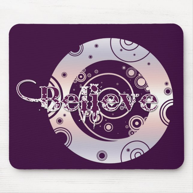 Believe Inspirations Mousepad (Front)