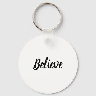 Believe Key Ring