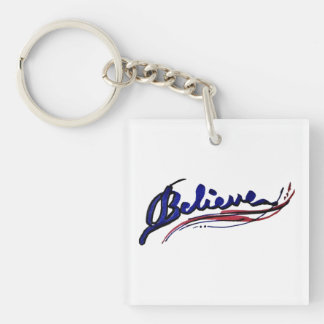 Believe Key Ring