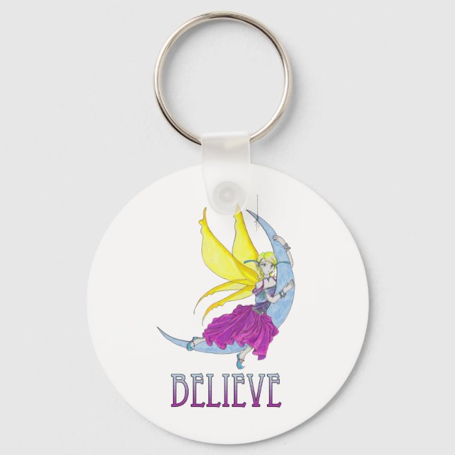 Believe Key Ring (Front)