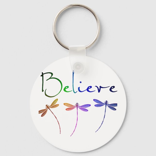 Believe Key Ring (Front)