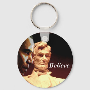 Believe_Keychain Key Ring
