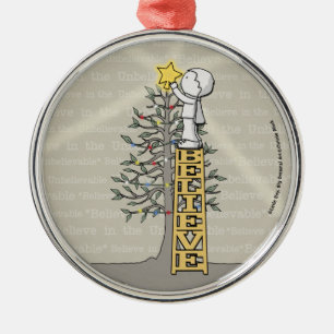 Believe Ladder -Christmas Tree Metal Tree Decoration