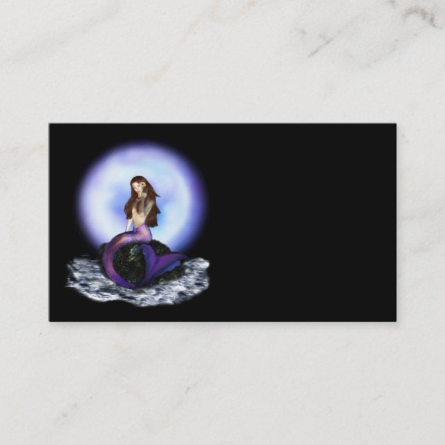 Believe Mermaid Business Card (Front)