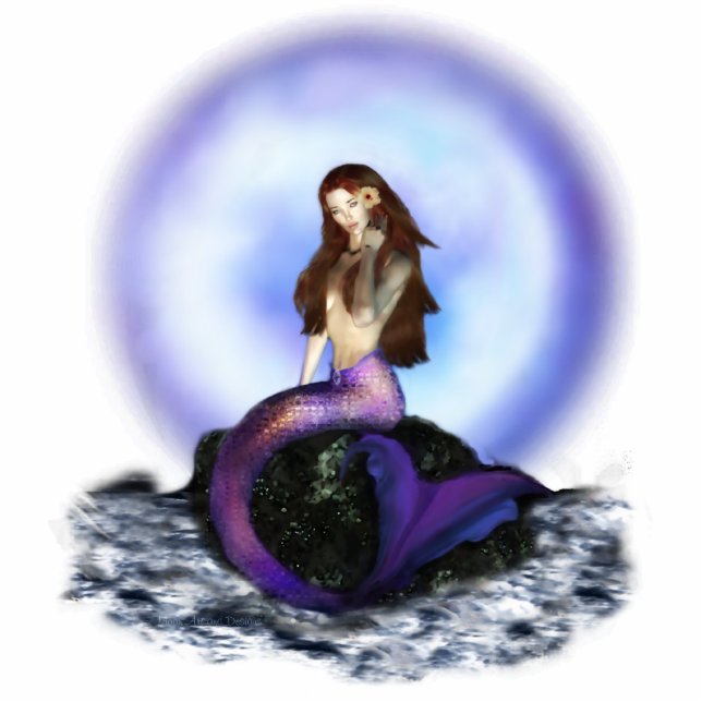 Believe Mermaid Photo Cut Out (Front)