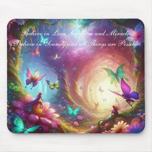 Believe Mouse Mat (Front)