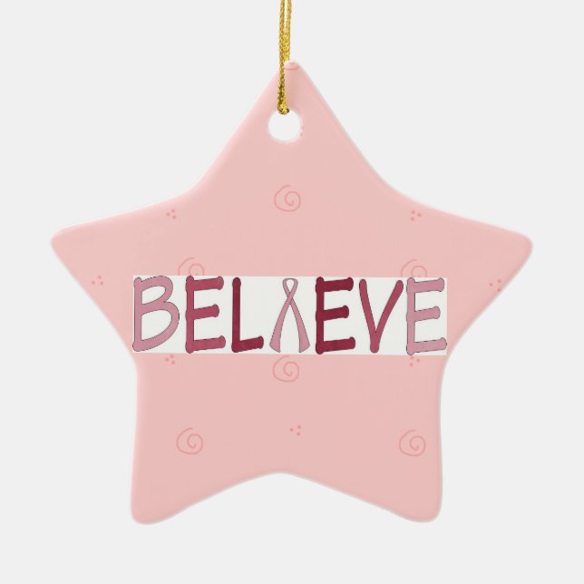 Believe ornament (Front)