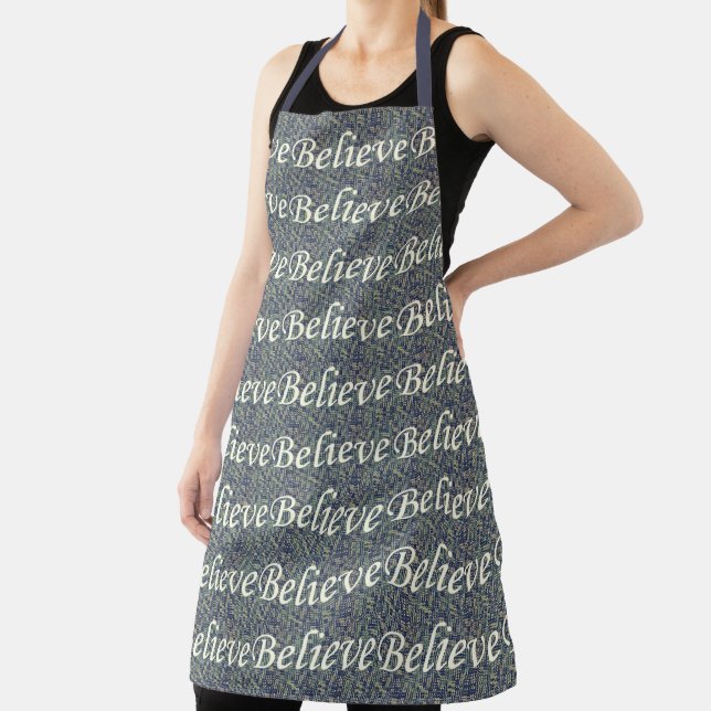 Believe Over Panes Apron (Insitu)