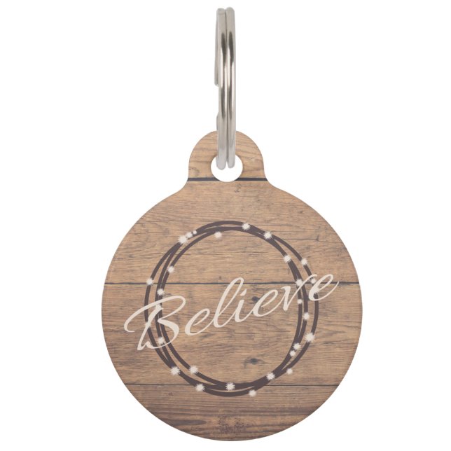 Believe Pet Tag (Front)
