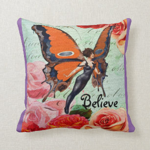 Believe Pillow - Purple