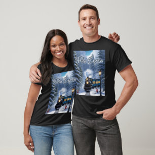 Believe - Polar Express Black T-Shirt