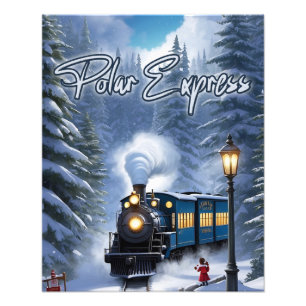 Believe - Polar Express Train Photo Print