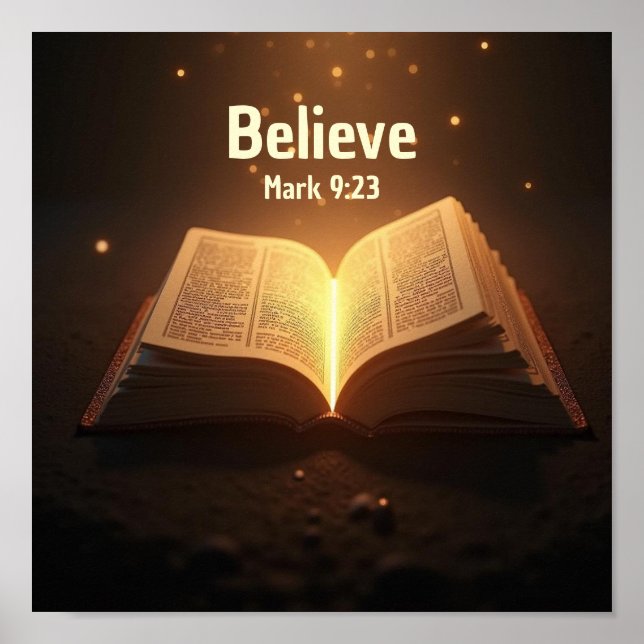 *Believe* Poster (Front)