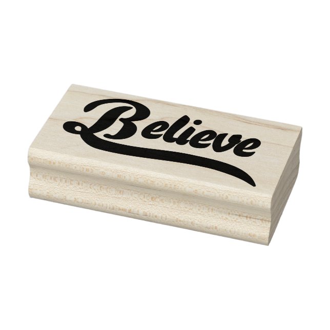 Believe Rubber Stamp (Stamp)