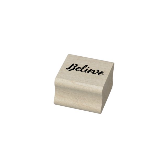 Believe Rubber Stamp (Stamp)