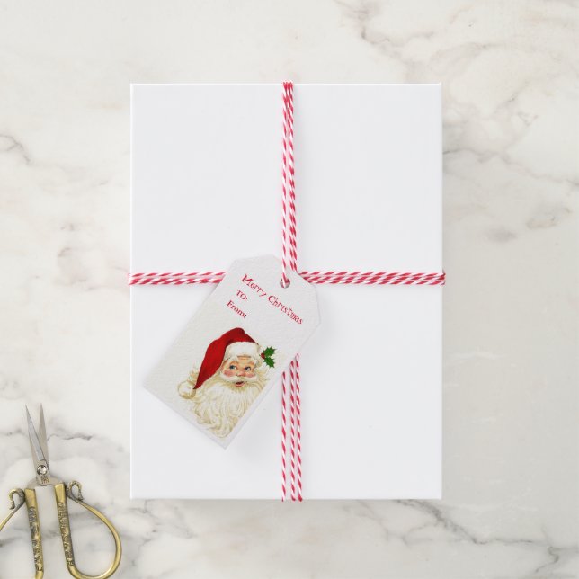 Believe Santa Christmas Gift Tags (With Twine)