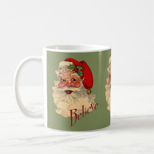 Believe Santa Coffee Mug (Left)