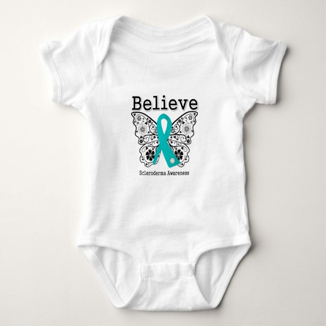 Believe Scleroderma Awareness T-Shirt (Front)