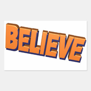 Believe Stickers