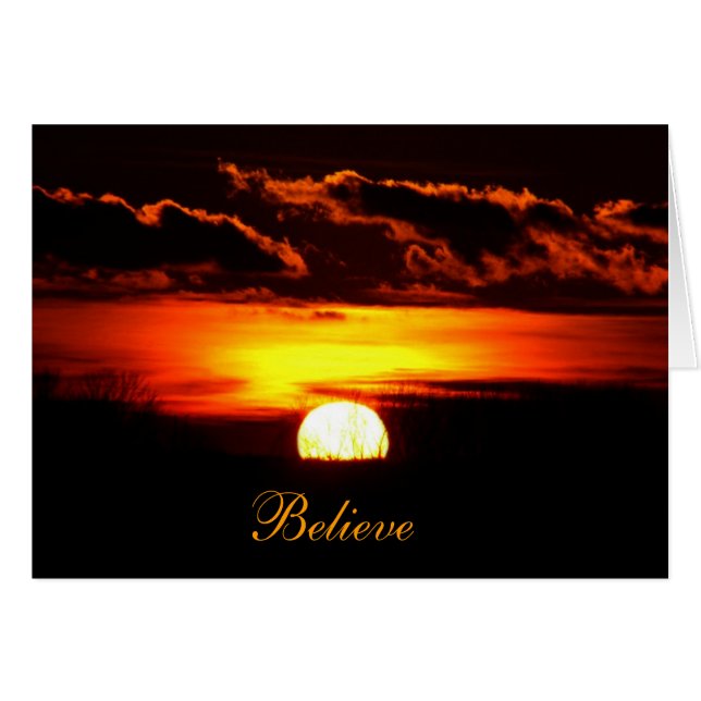 Believe sunrise (Front Horizontal)