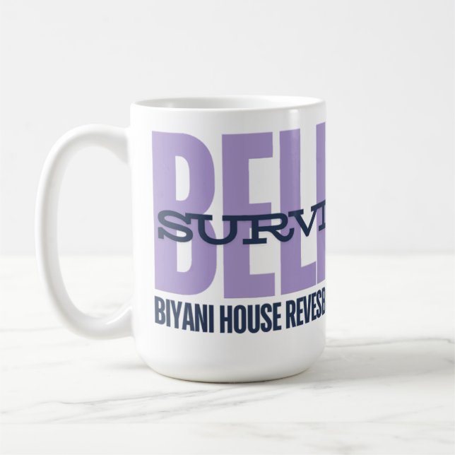 Believe Survivors mug (Left)