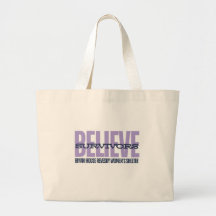 Believe Survivors tote