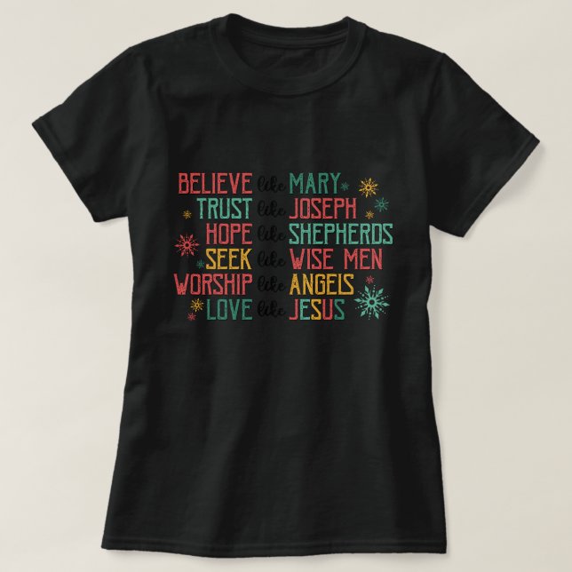 believe T-Shirt (Design Front)