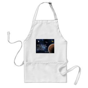 Believe that you can standard apron