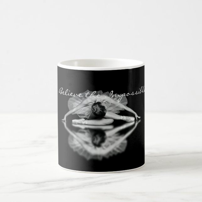 Believe the Impossible Ballet Coffee Mug (Center)