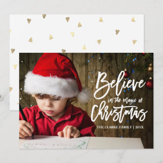 Believe | The Magic of Christmas Holiday Card