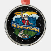 Believe the Promise Christmas Ornament