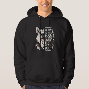 Believe They Have Souls Vintage Husky Face Dog Hoodie