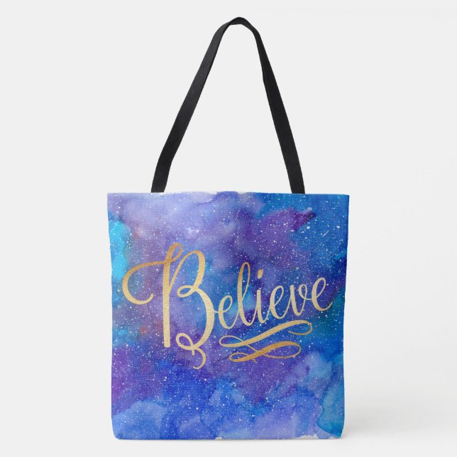 Believe Tote Bag (Front)