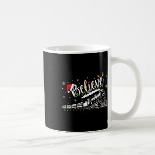 Believe Train Christmas North Pole Polar Express F Coffee Mug