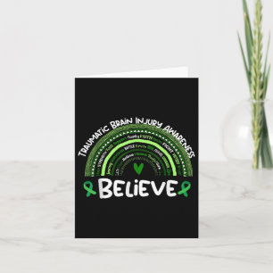 Believe _ Traumatic Brain Injury Awareness Month Card