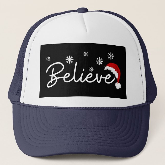 Believe Trucker Hat (Front)