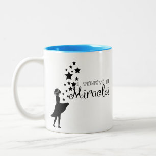 Believe Two-Tone Coffee Mug
