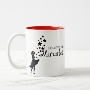 Believe Two-Tone Coffee Mug