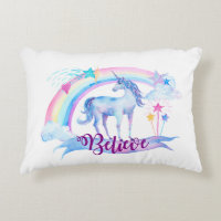 Believe / Unicorn Baby Girl's Nursery Room Decor